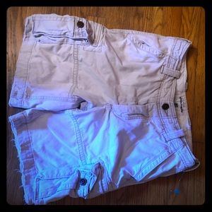 Boys Abercrombie cargo shorts